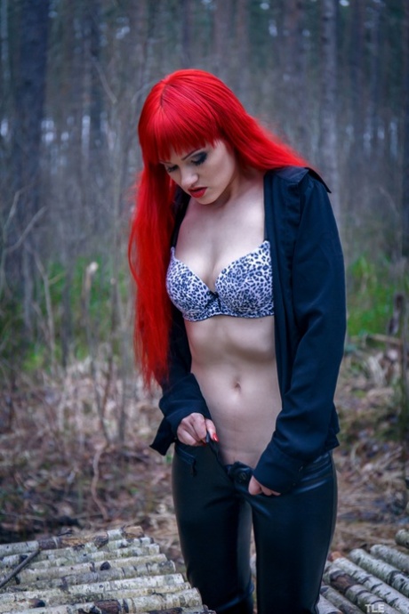 black on redhead free naked img